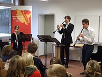 Klarinette-Studenten der Musikhochschule Lbeck