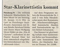 Flensburger Tageblatt vom 03.01.2008
